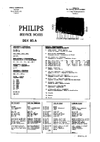 Philips - B-6-X-85-A-Service-Manual 
